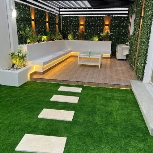 شركة تنسيق حدائق بالجبيل | تصميم وصيانة وتركيب عشب وشلالات بخصم 25%